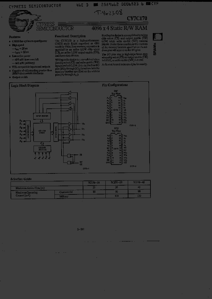 CY7C170-25VC_1016018.PDF Datasheet