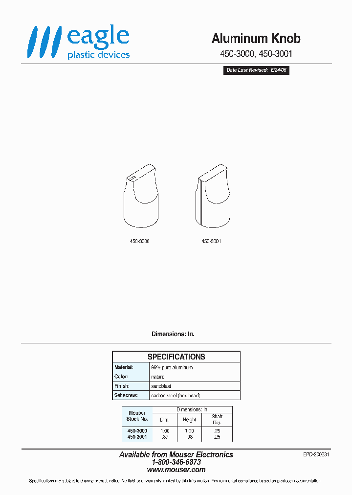 450-3001_1017854.PDF Datasheet