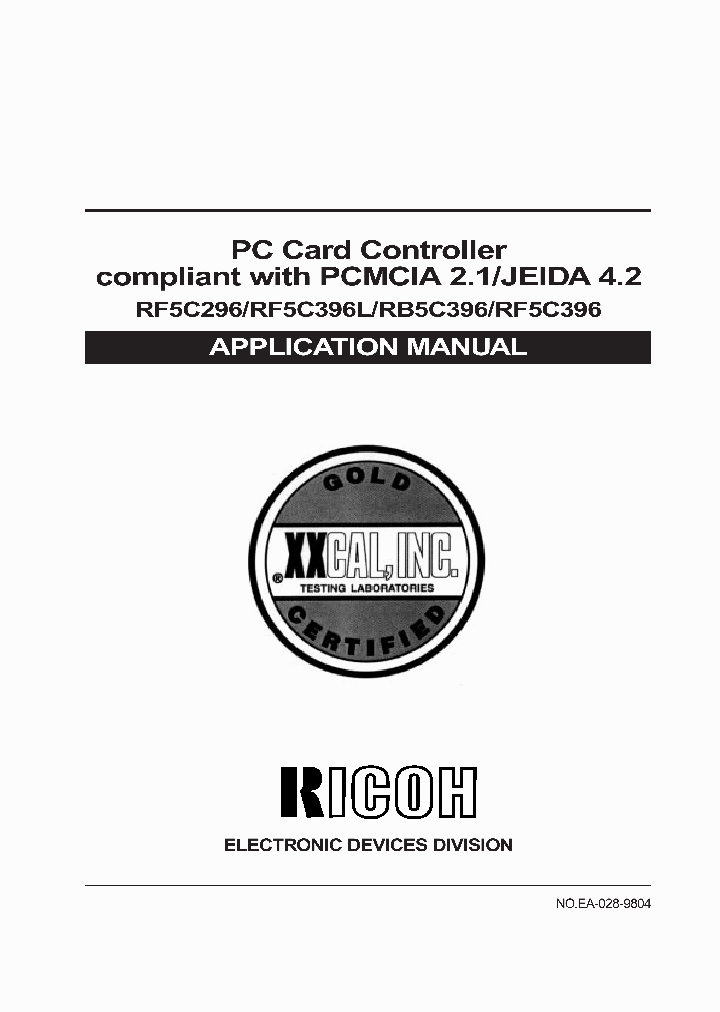 RF5C396L_1019289.PDF Datasheet