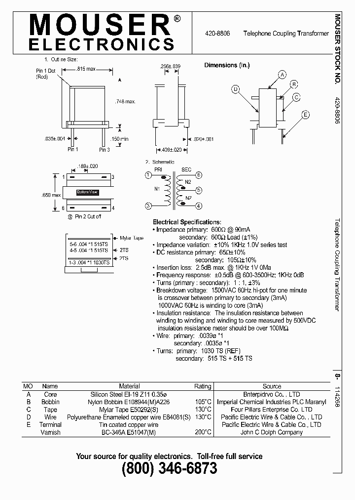420-8806_1022852.PDF Datasheet