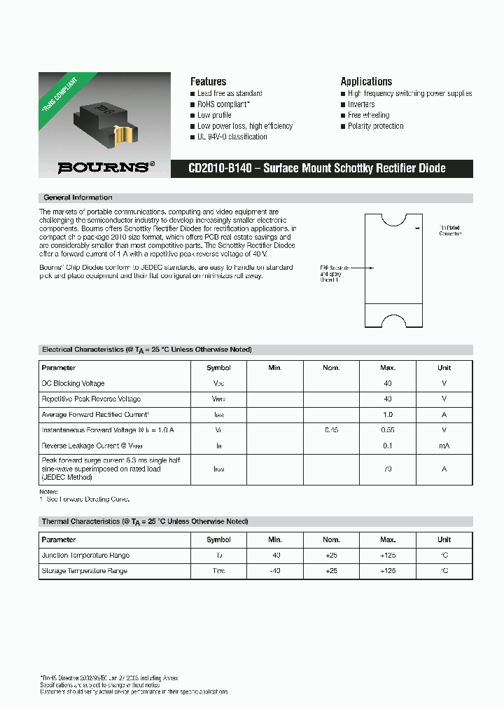CD2010-B140_1025196.PDF Datasheet