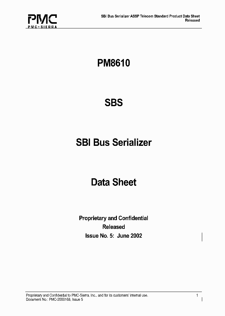 PM8610-BI_1025374.PDF Datasheet