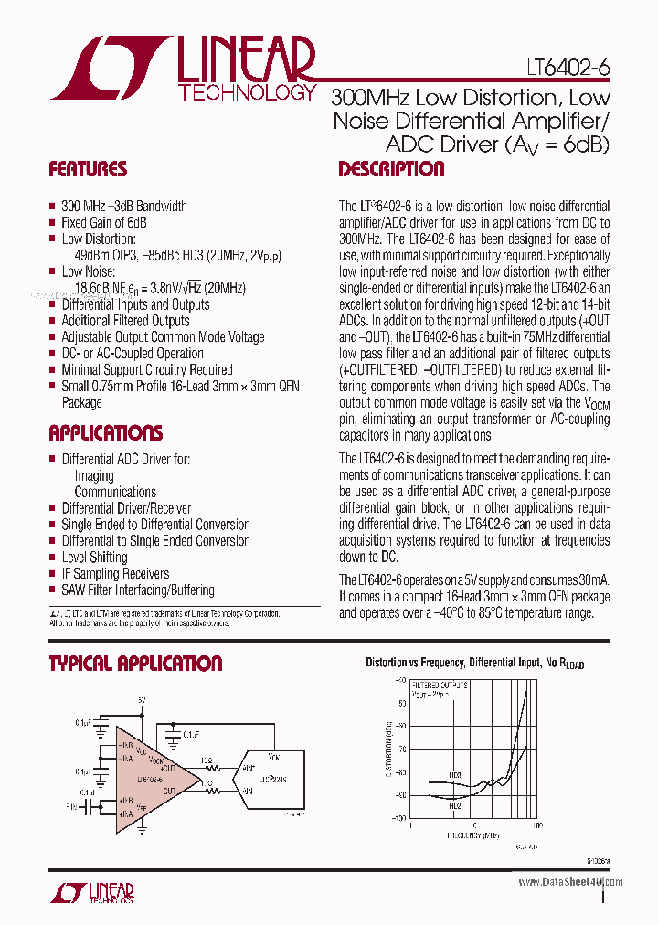 LT6402-6_1619975.PDF Datasheet