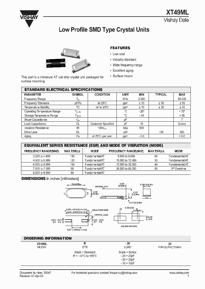 XT49ML_1628829.PDF Datasheet