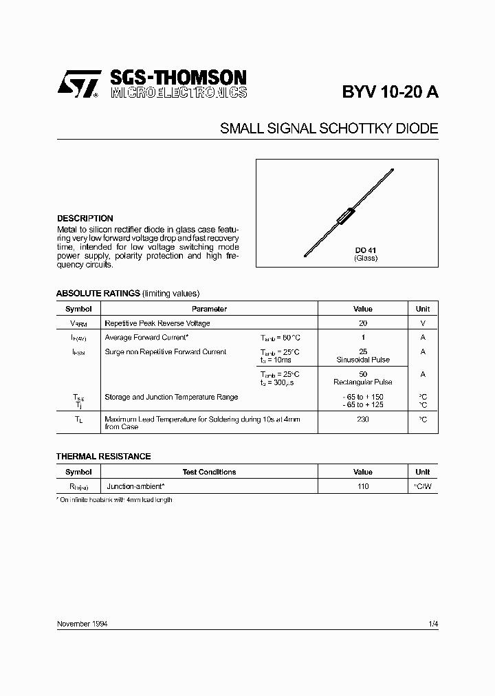 BYV10-20A_1015781.PDF Datasheet