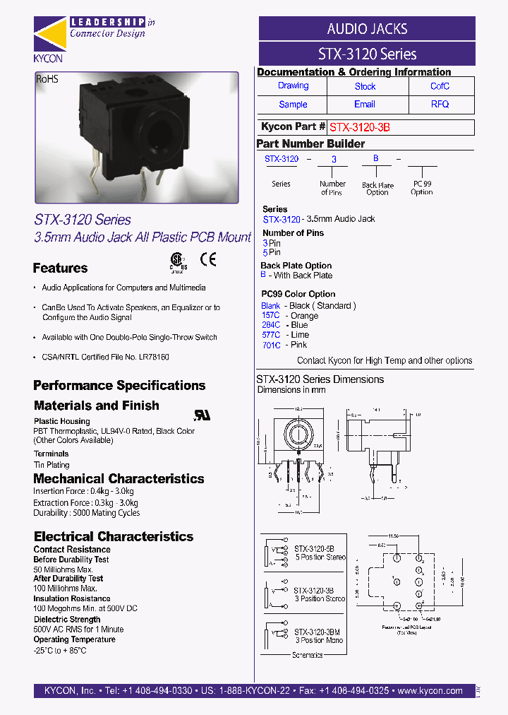 STX-3120-5B-157C_1020668.PDF Datasheet