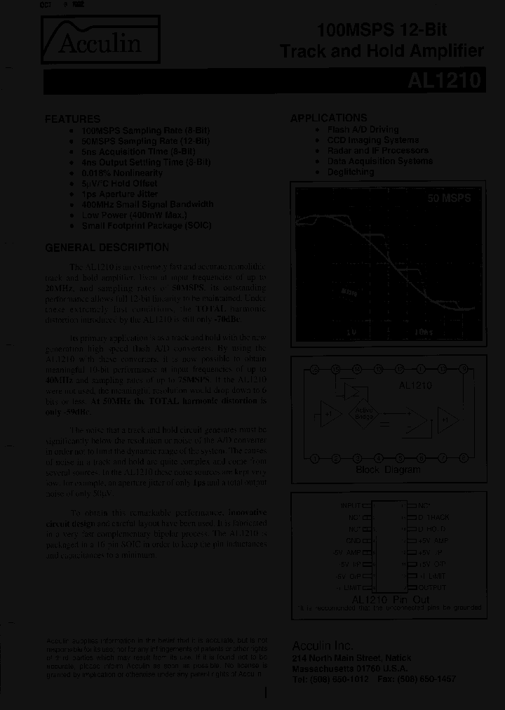 AL1210-DIE_1026488.PDF Datasheet