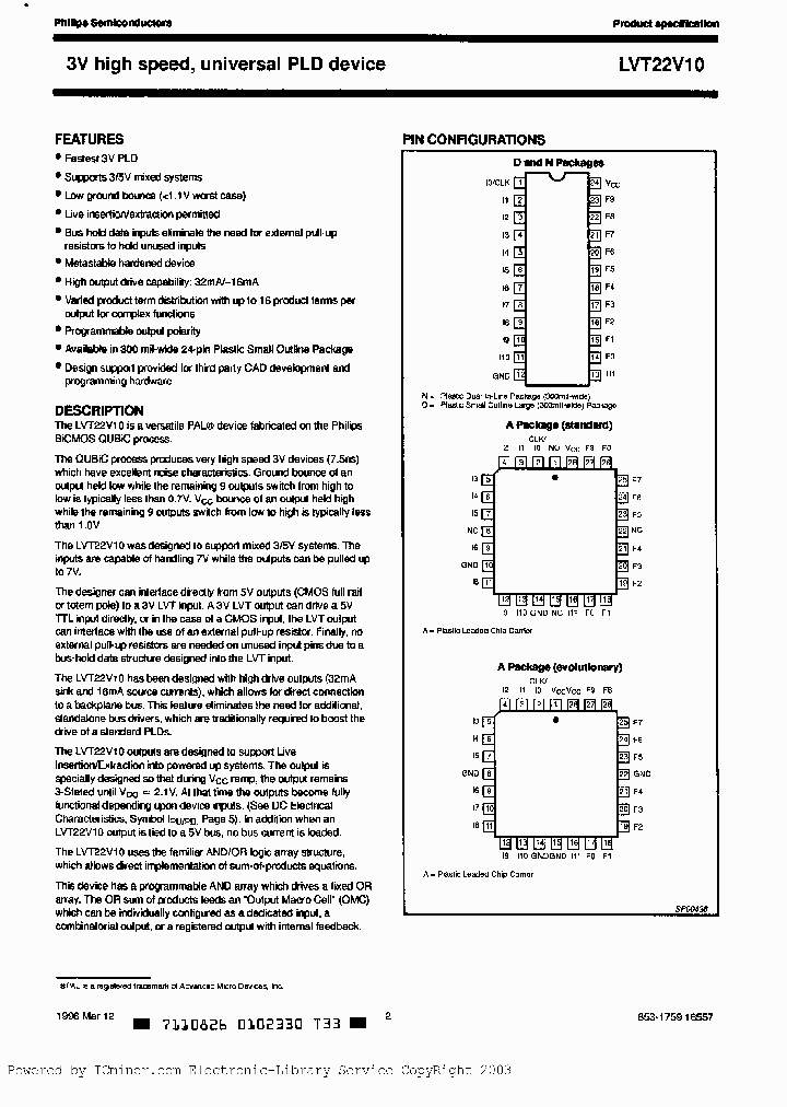LVT22V10-DN_1026526.PDF Datasheet