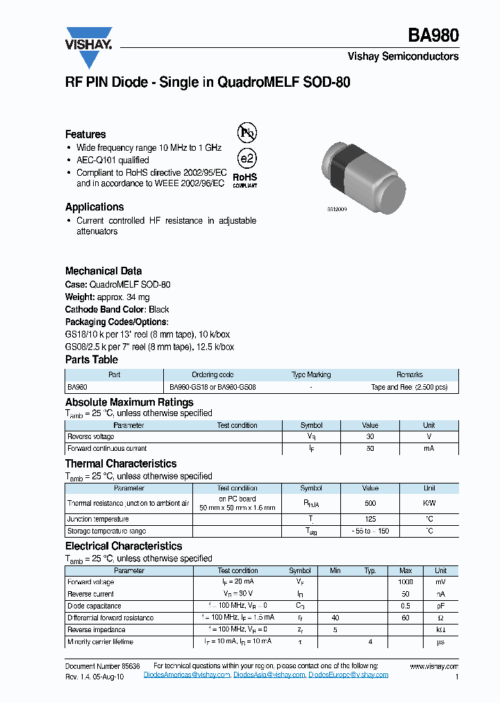BA980-GS08_1027587.PDF Datasheet