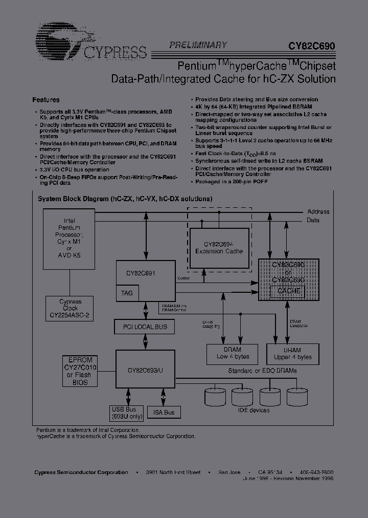 CY82C690-NC_1029092.PDF Datasheet