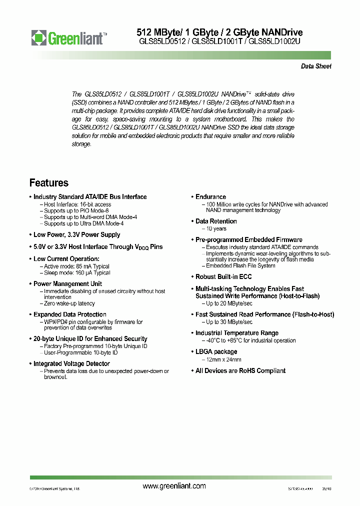 GLS85LD1001T-60-RI-LBTE_1029854.PDF Datasheet