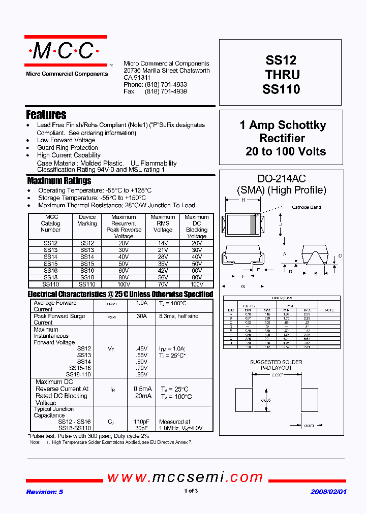 SS110-TP_1031253.PDF Datasheet