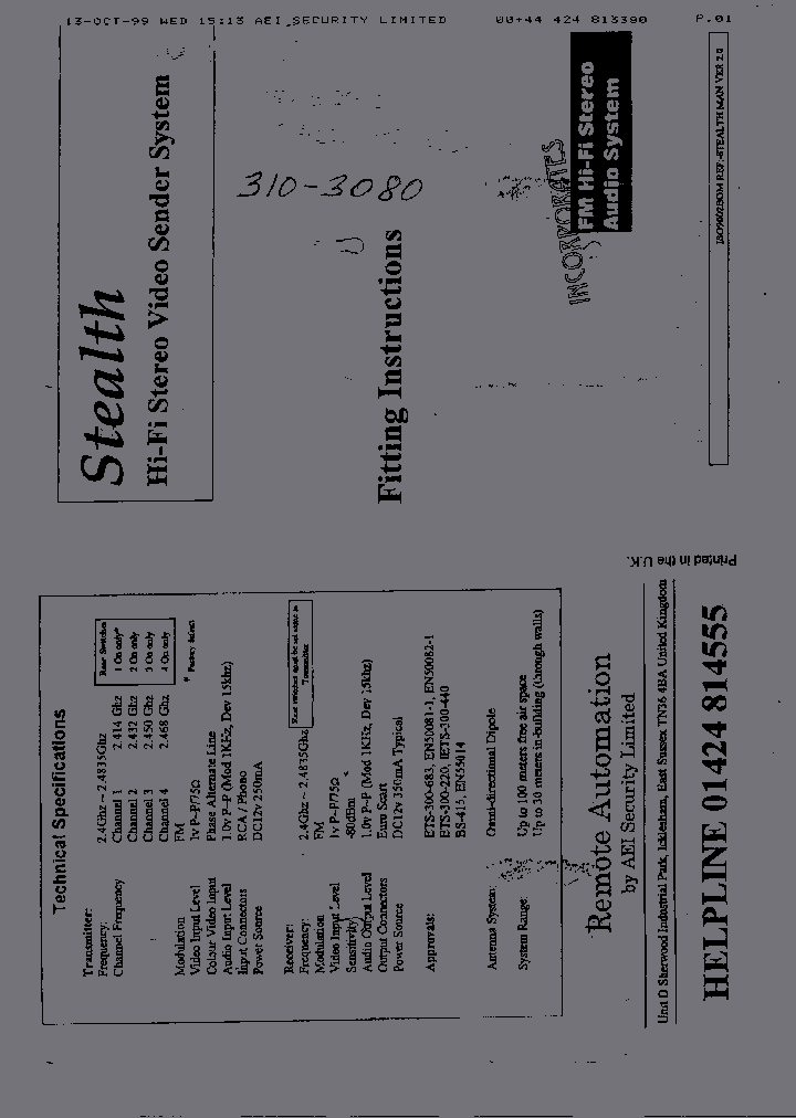 VS-10-TX-UK_1031328.PDF Datasheet