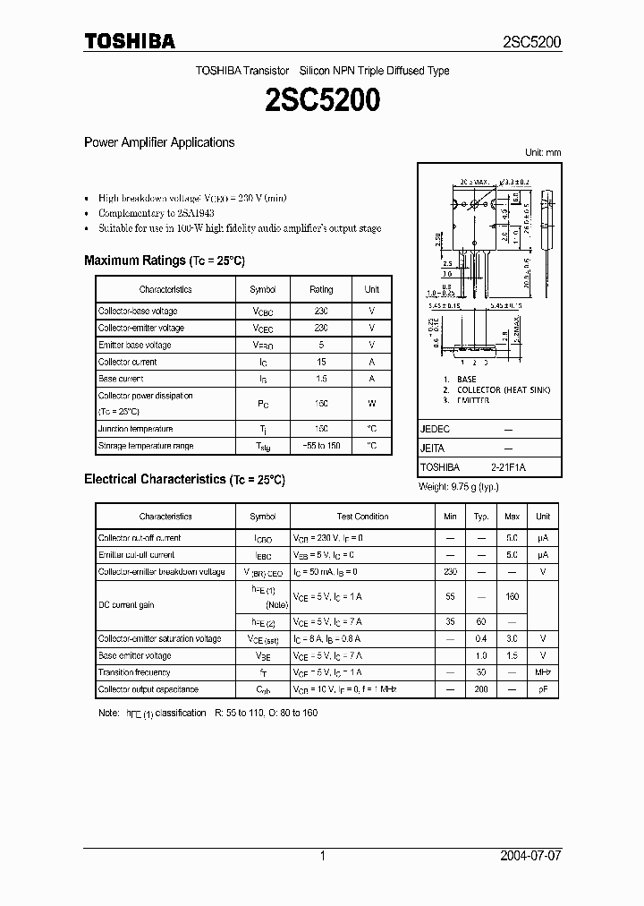 2SC5200-RQ_1029909.PDF Datasheet
