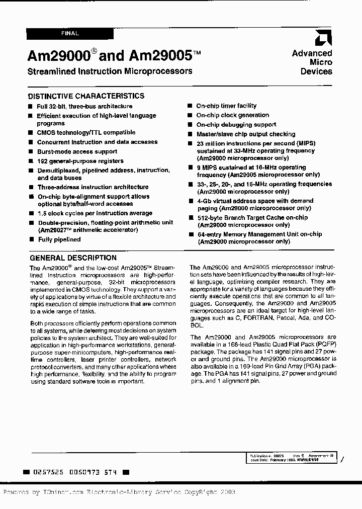 AM29000-25GC_1032577.PDF Datasheet