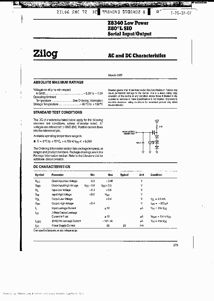 Z8340-3PS_1018363.PDF Datasheet