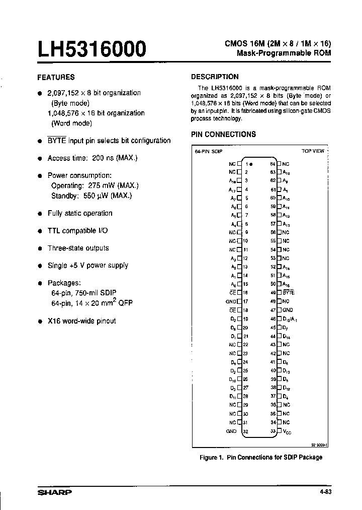 LH5316000M-20_1032963.PDF Datasheet