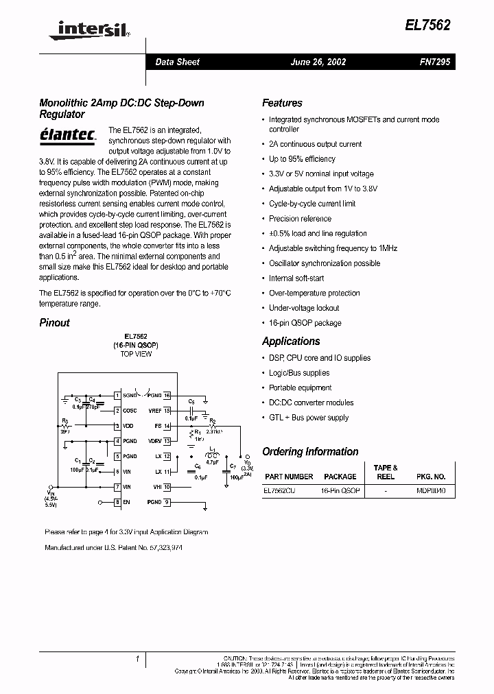 EL7562_1629450.PDF Datasheet