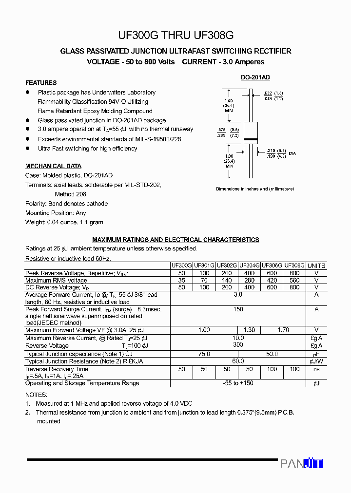 UF304G_1631455.PDF Datasheet