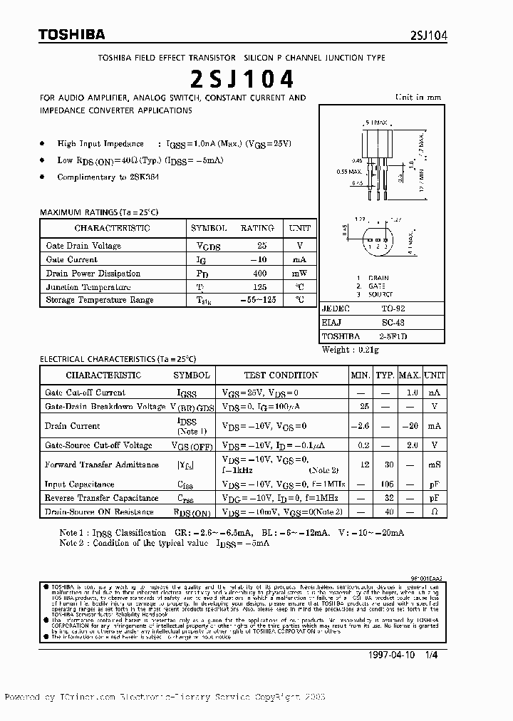 2SJ104V_1034435.PDF Datasheet