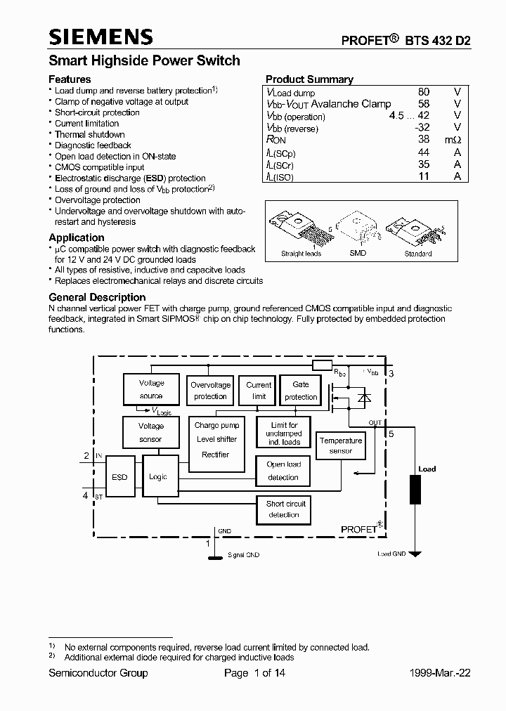 BTS432-D2_1634829.PDF Datasheet