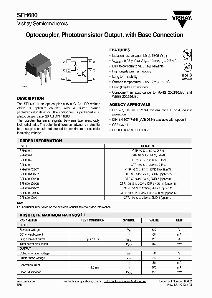 SFH600-3X006_1039046.PDF Datasheet