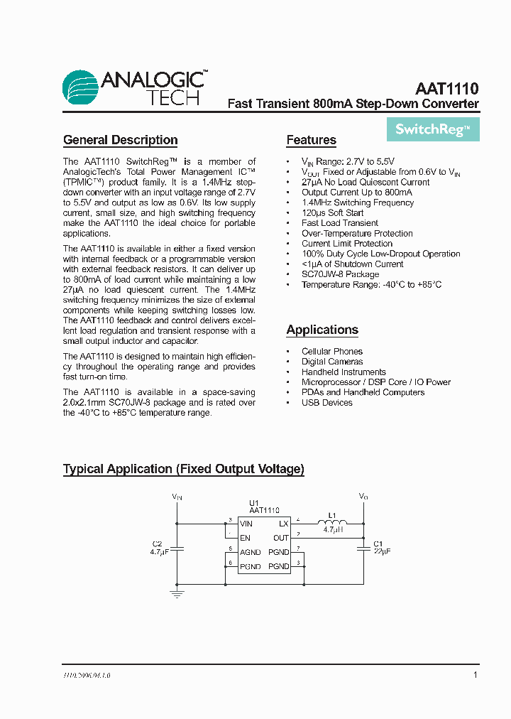 AAT1110IJS-06-T1_1035317.PDF Datasheet