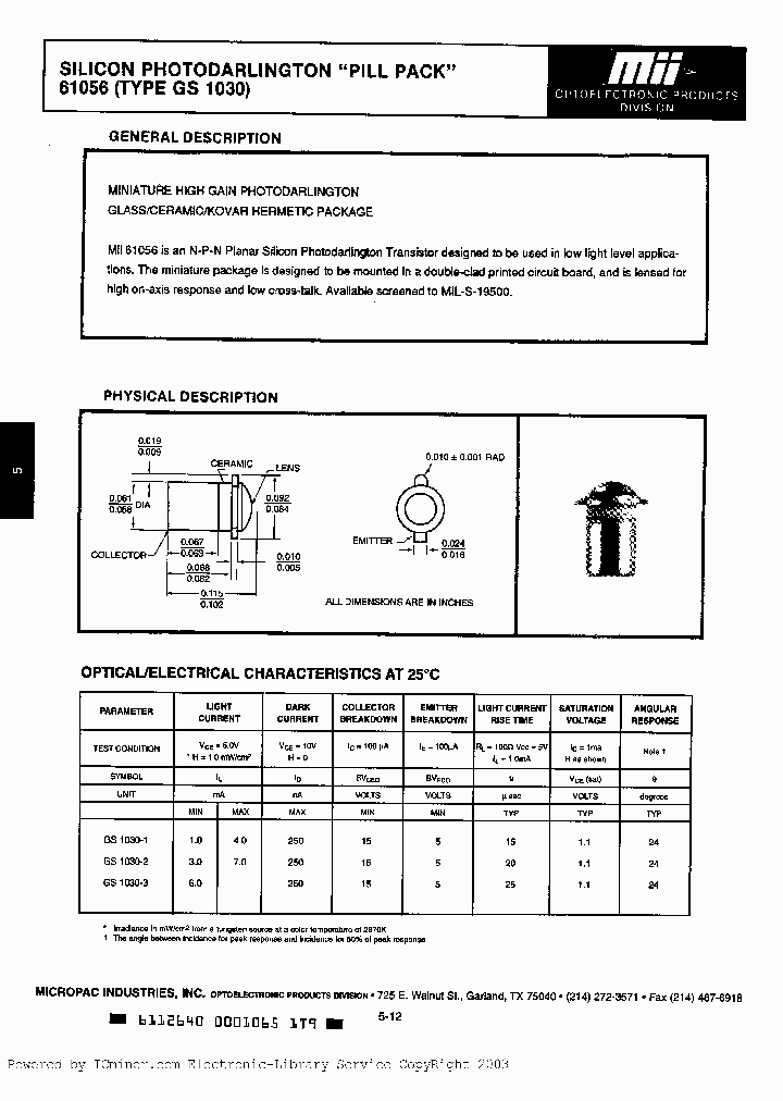 GS1030-2_1033783.PDF Datasheet