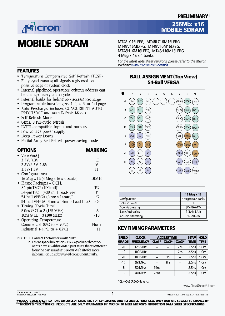 MT48LC16LFFG_1632869.PDF Datasheet