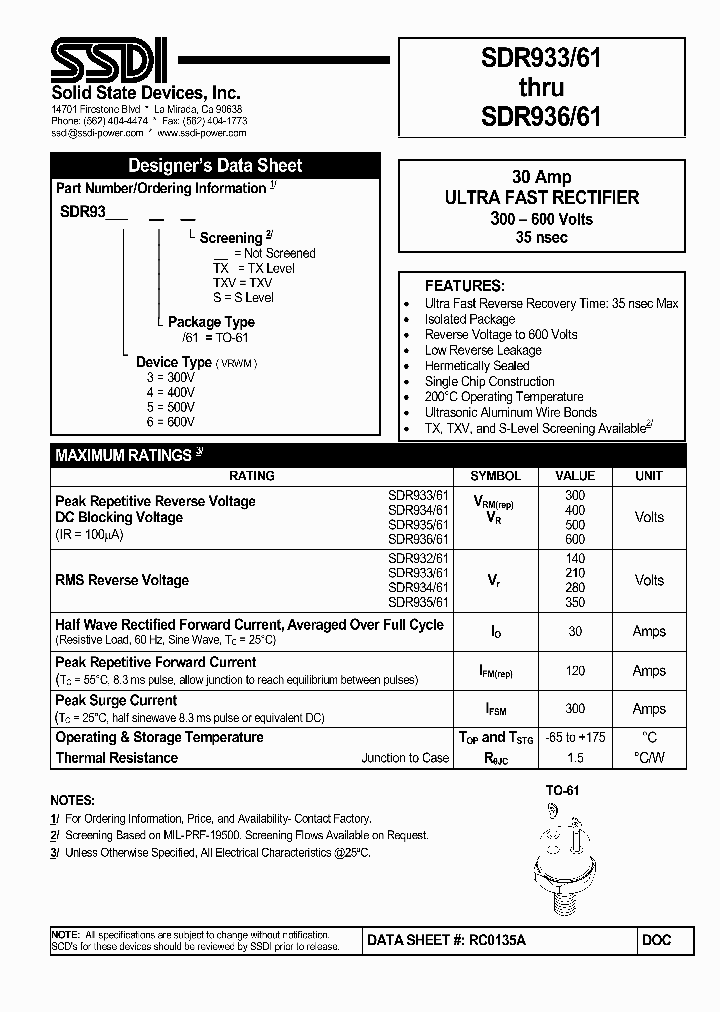 SDR932-61_1641194.PDF Datasheet