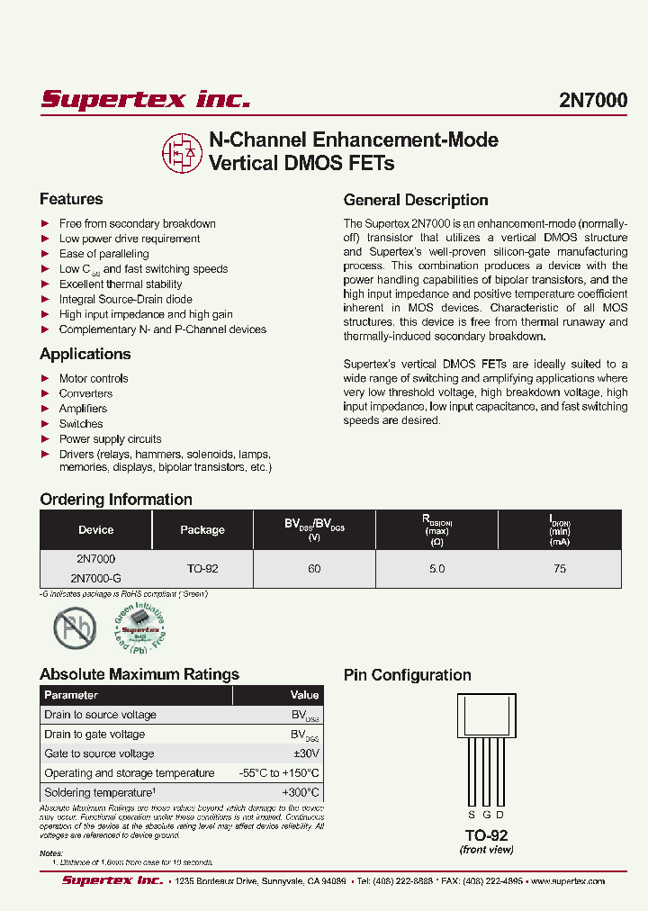 2N7000-G_1041820.PDF Datasheet