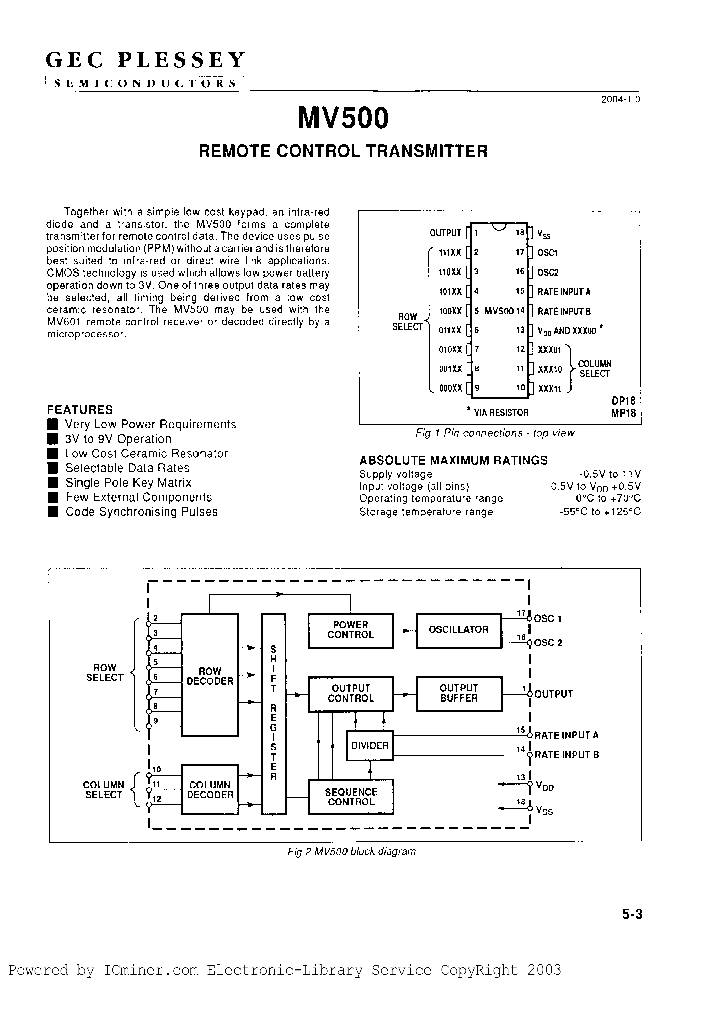 MV500MP_1036635.PDF Datasheet