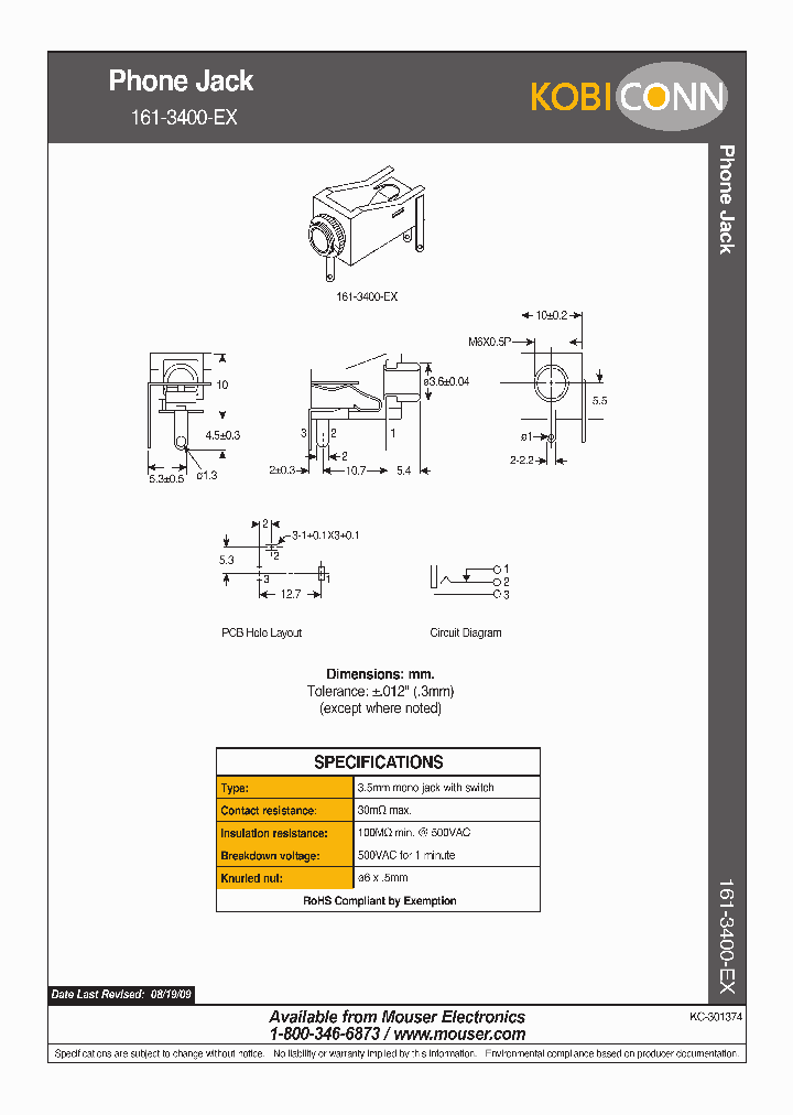 161-3400-EX_1041653.PDF Datasheet