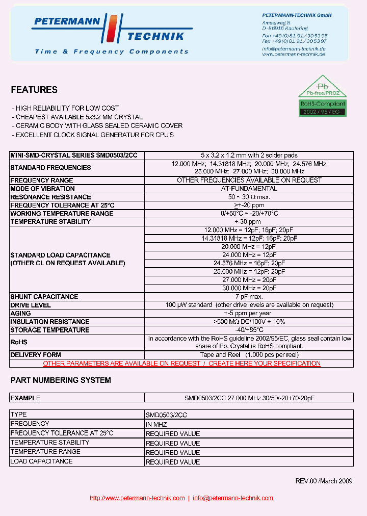 SMD0503-2CC_1642783.PDF Datasheet