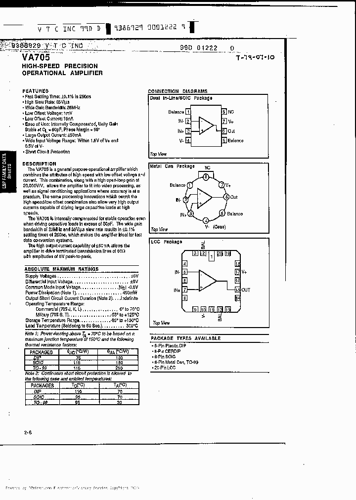VA705X_1035204.PDF Datasheet