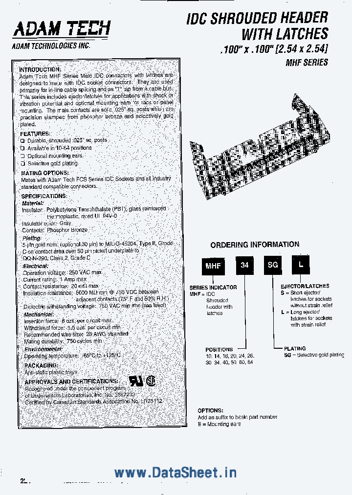 MHF40SG_1641271.PDF Datasheet