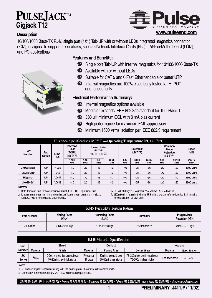 J411_1046992.PDF Datasheet