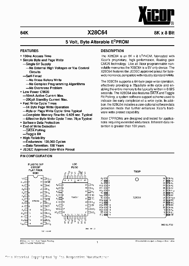 X28C64GI-35_1046909.PDF Datasheet