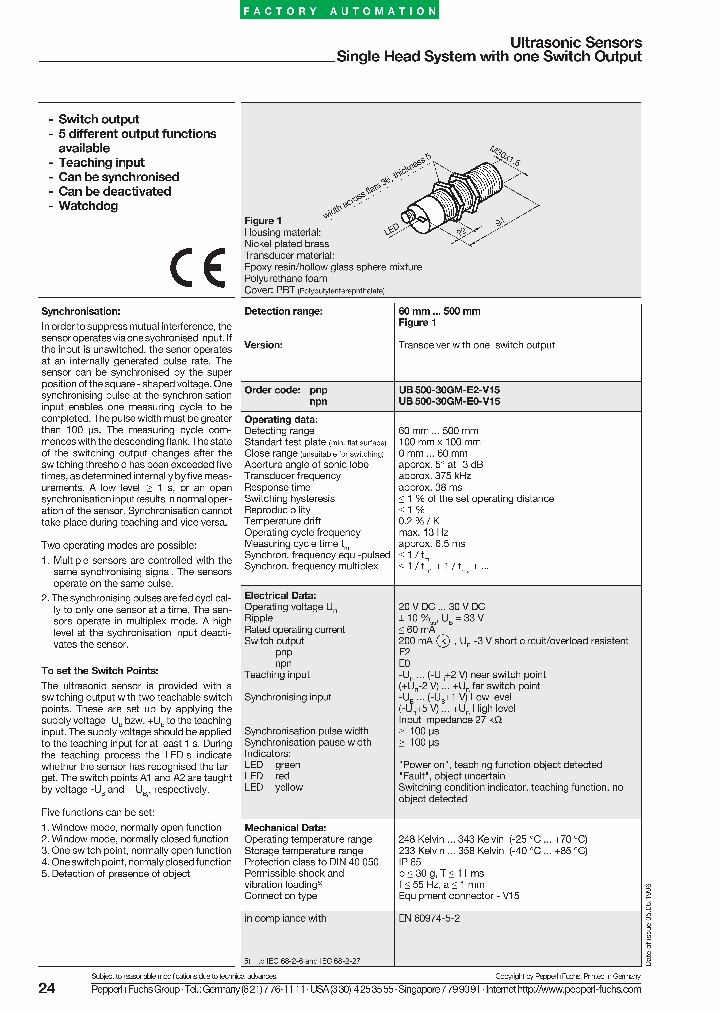 UB500-30GM-E2-V15_1047717.PDF Datasheet