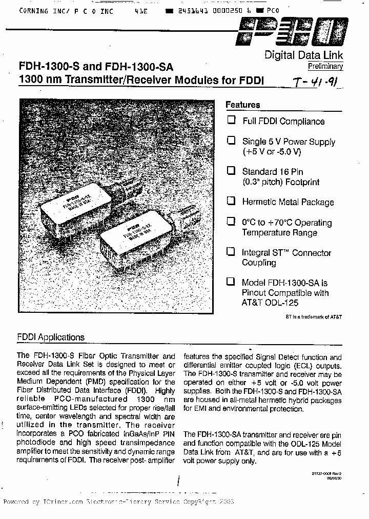 FDH1300TX-S_1044527.PDF Datasheet