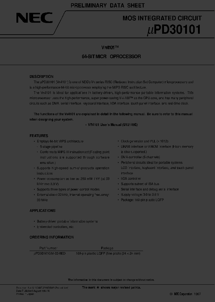 UPD30101GM-33-8ED_1047587.PDF Datasheet