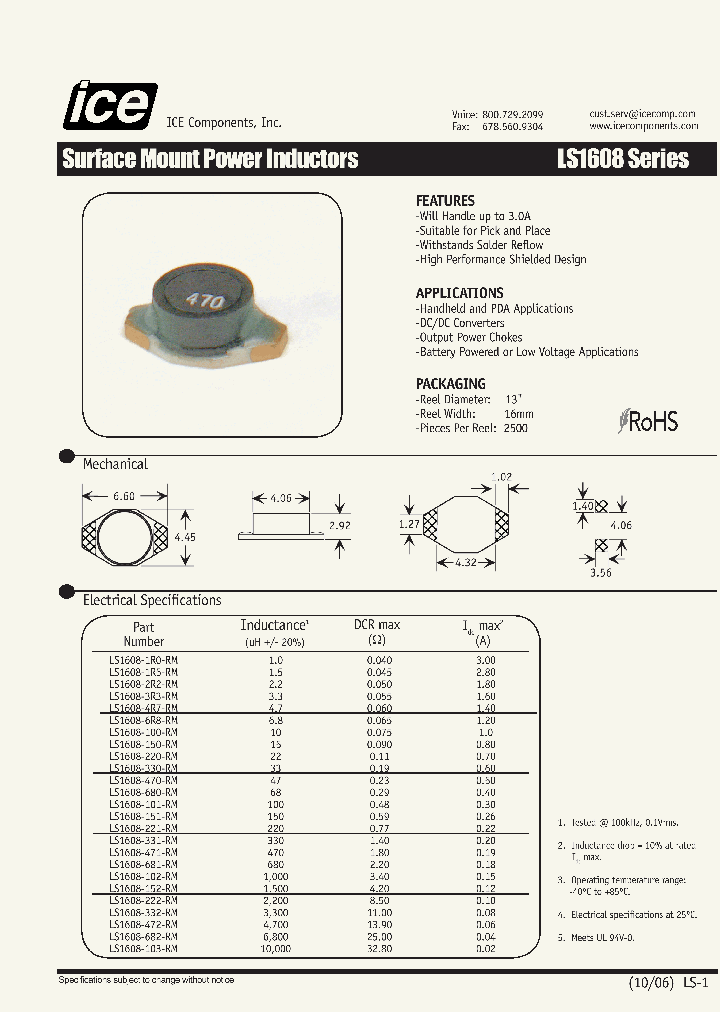 LS1608-100-RM_1042846.PDF Datasheet