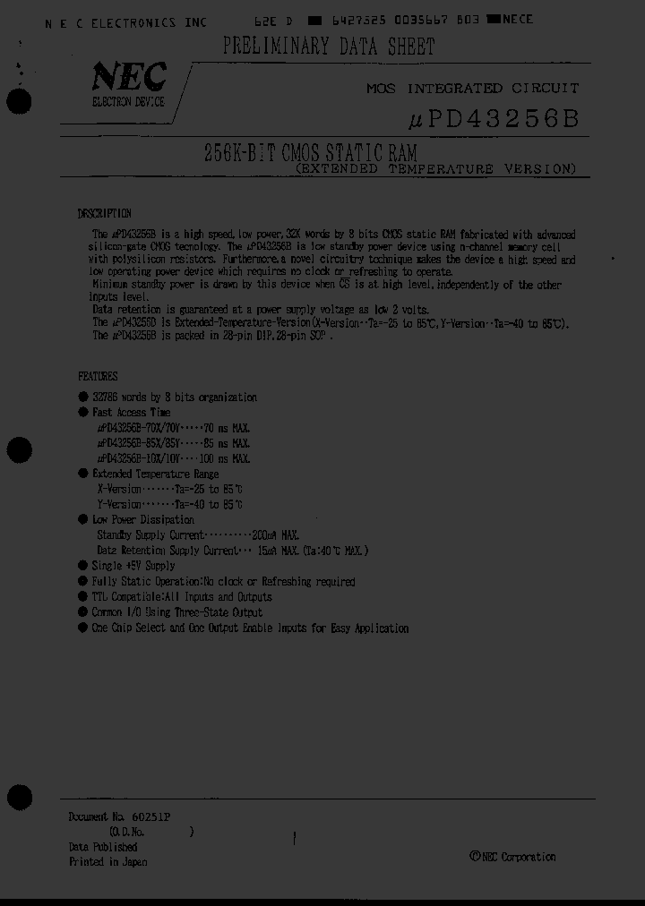 UPD43256BGU-85Y_1050396.PDF Datasheet