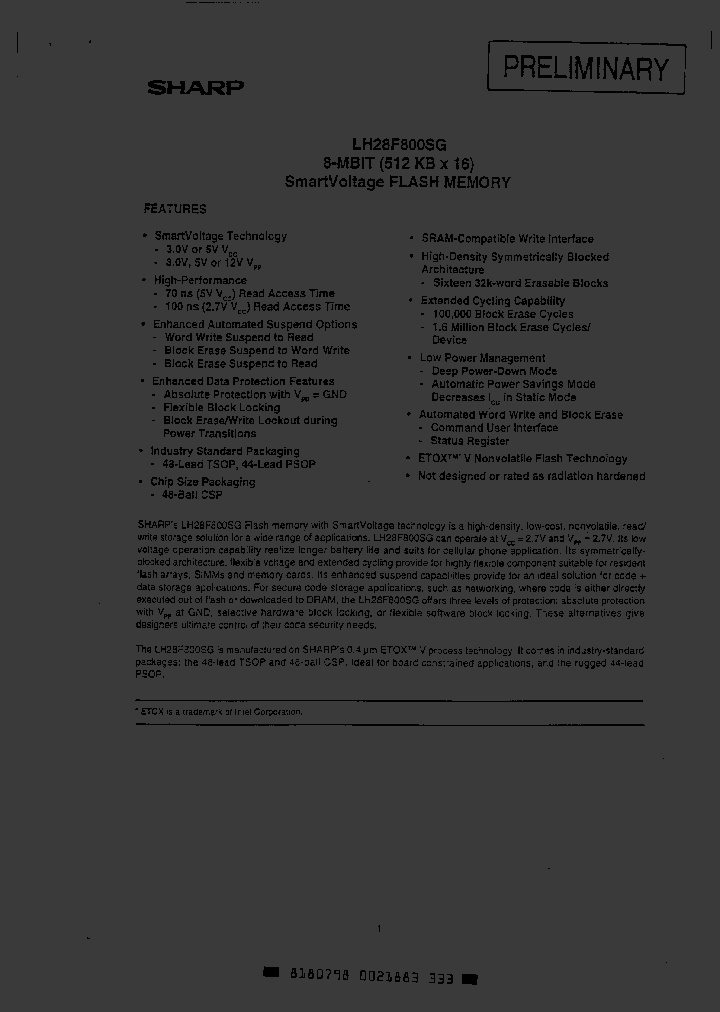 LH28F800SGR-L100_1048842.PDF Datasheet
