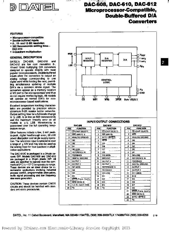 DAC-612C_1049711.PDF Datasheet