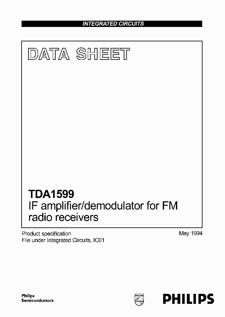 TDA1599T_1646896.PDF Datasheet
