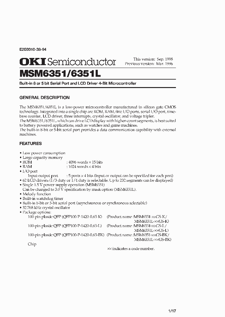 MSM6351-XXGS-BK_1049354.PDF Datasheet