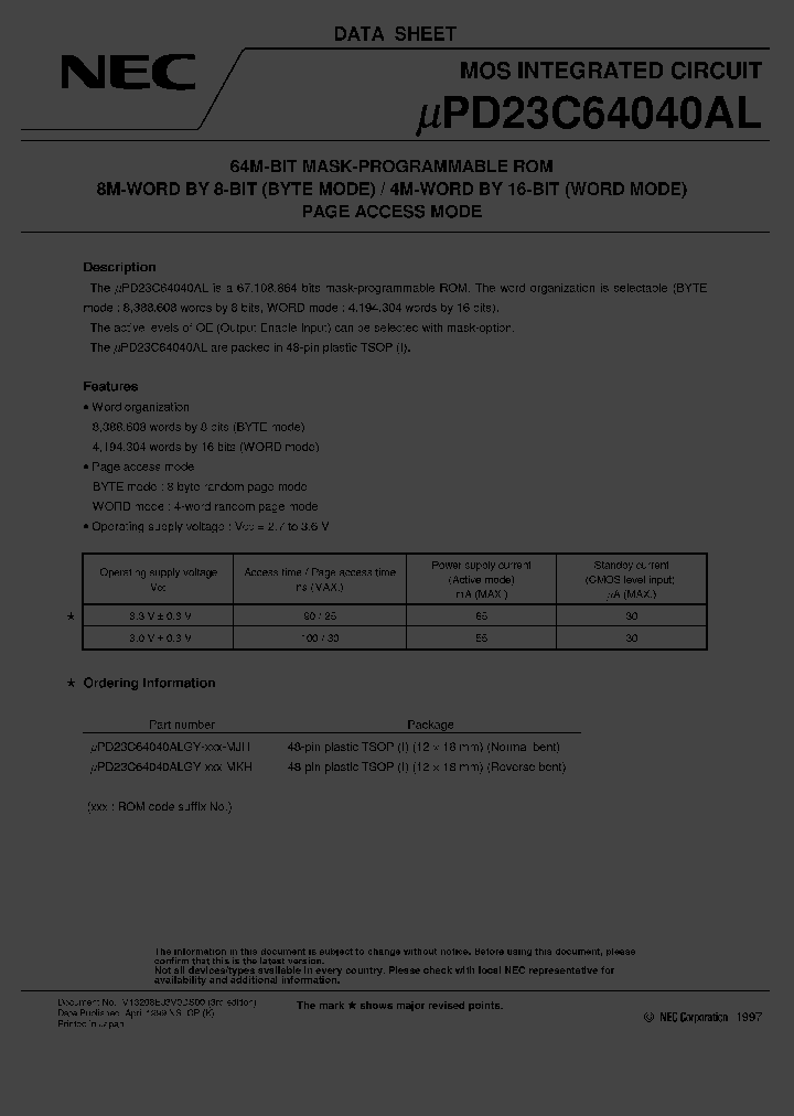 UPD23C64040ALGY-MKH_1053396.PDF Datasheet