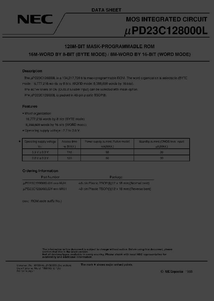 UPD23C128000LGY-MKH_1053386.PDF Datasheet