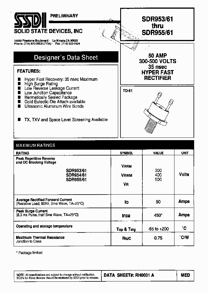 SDR95361_1648152.PDF Datasheet
